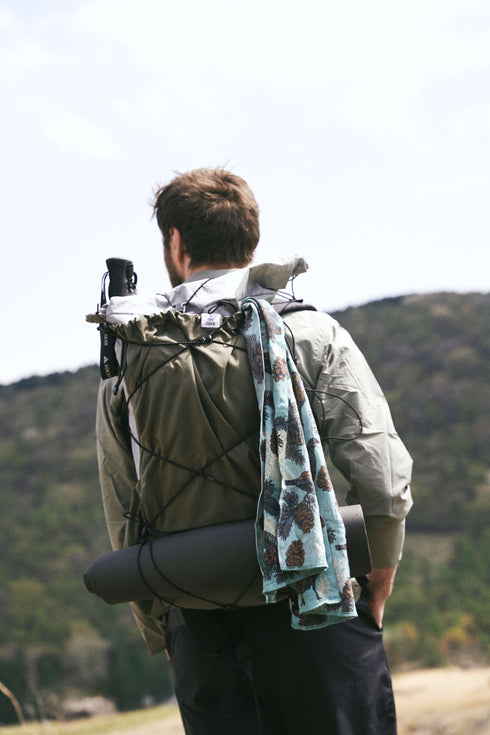 CHAORAS Sports Tenugui /  Grouse and spotted nutcracker